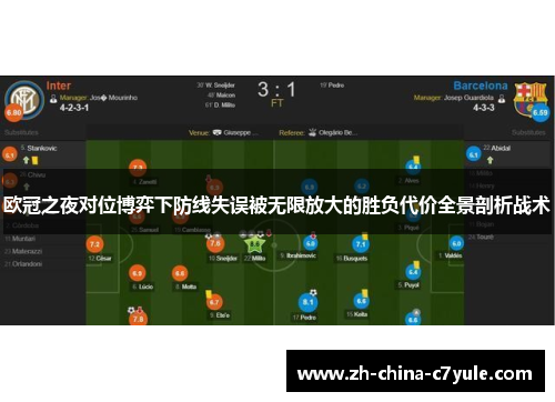 欧冠之夜对位博弈下防线失误被无限放大的胜负代价全景剖析战术